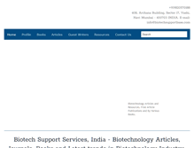 Tablet Screenshot of biotechsupportbase.com